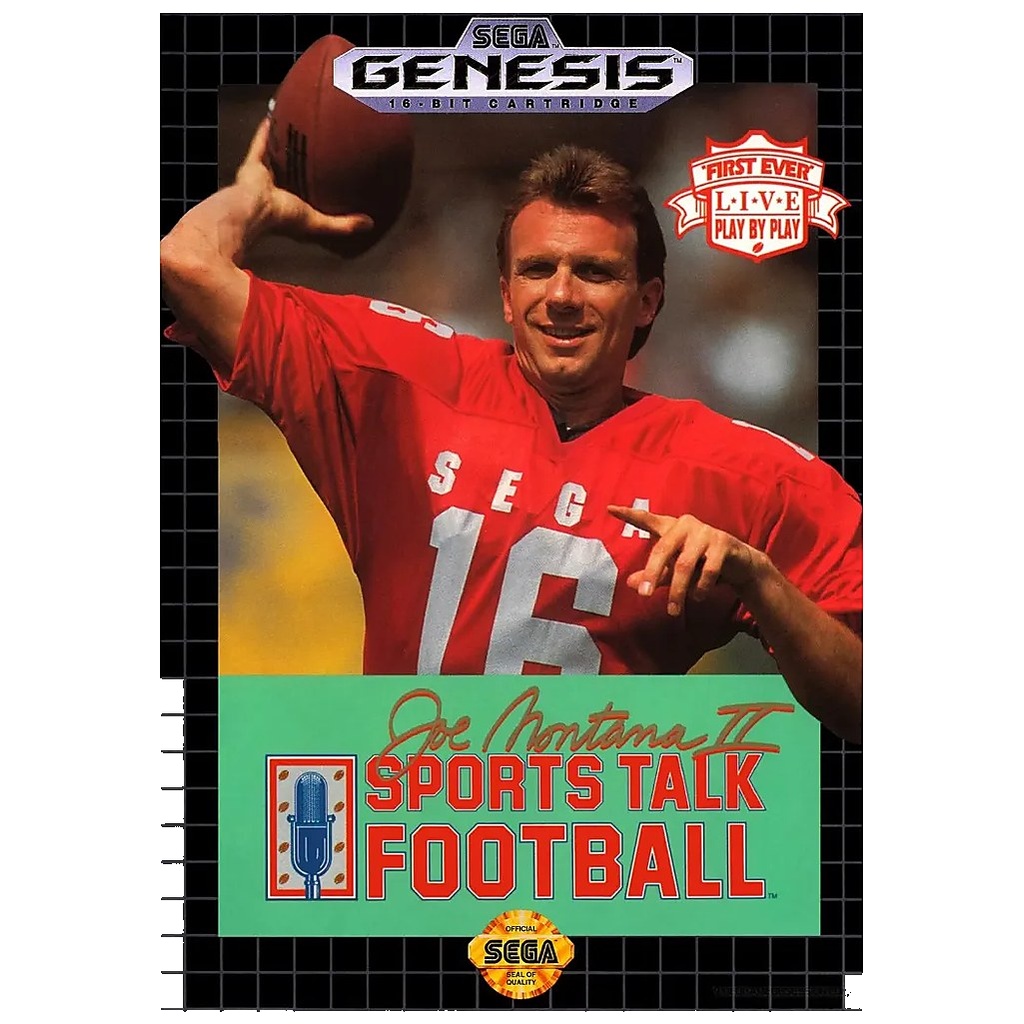 [210000037425] SGU-JOE MONTANA 2 SPORTS TALK FOOTBALL (BOXED)