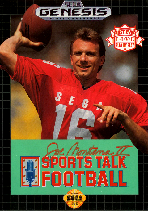 SGU-JOE MONTANA 2 SPORTS TALK FOOTBALL (CARTRIDGE)