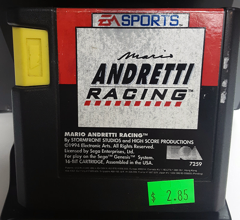SGU-MARIO ANDRETTI RACING (CARTRIDGE)