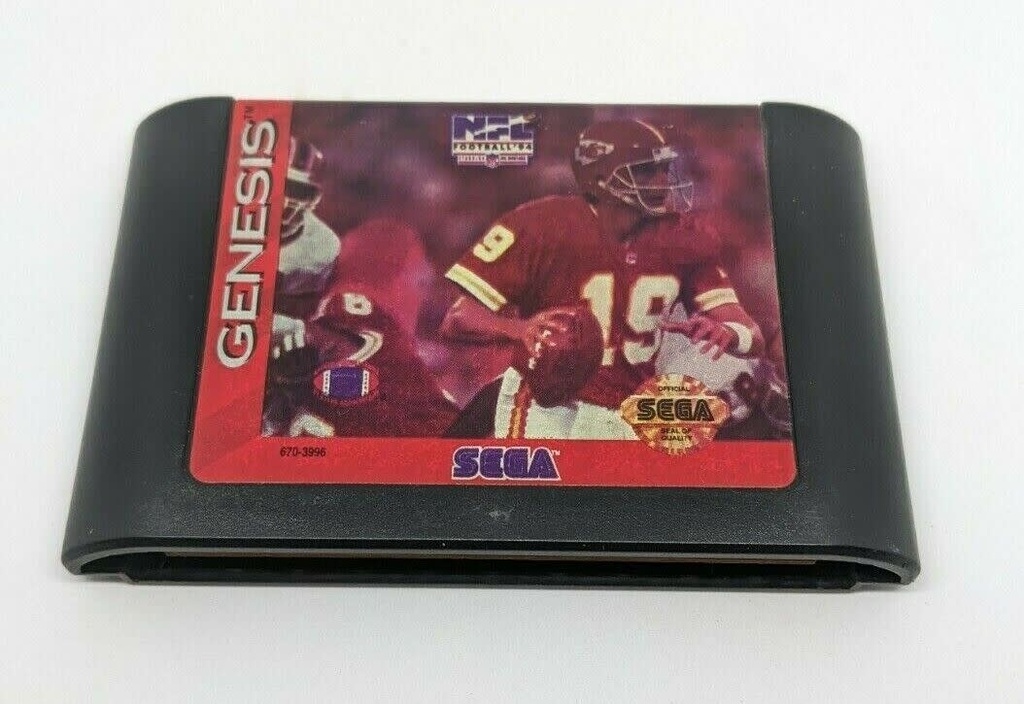SGU-NFL FOOTBALL 94 STARING JOE MONTANA (CARTRIDGE)