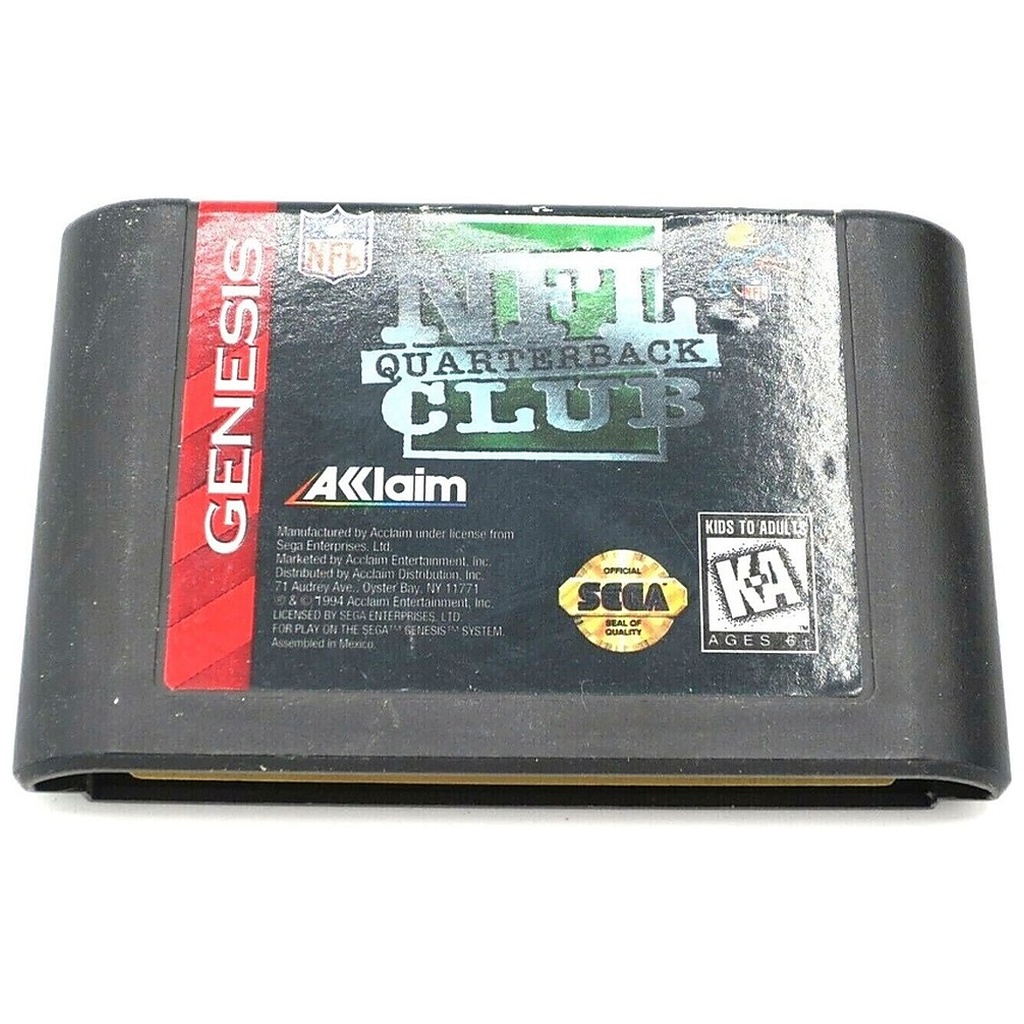 [210000034739] SGU-NFL QUARTER BACK CLUB (CARTRIDGE)