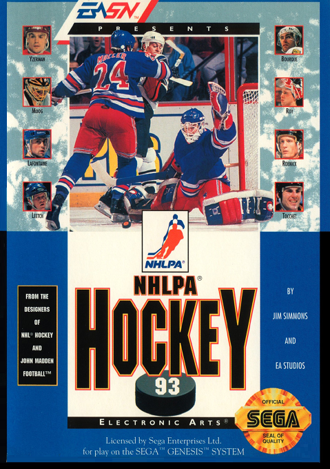 SGU-NHLPA HOCKEY 93 (CARTRIDGE)