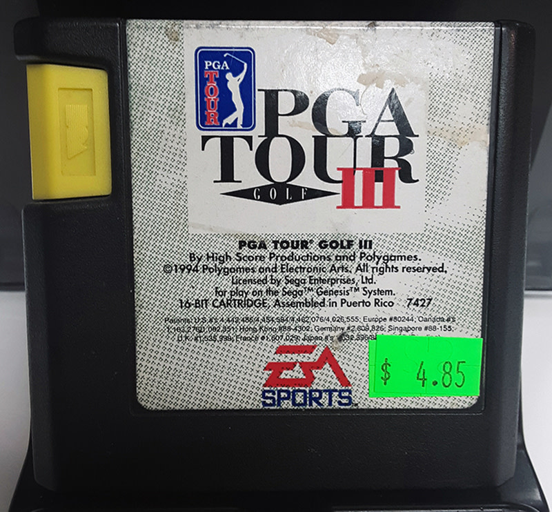 SGU-PGA TOUR GOLF 3 (CARTRIDGE)