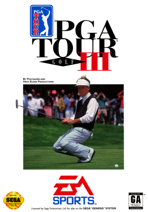 SGU-PGA TOUR GOLF 3 (CARTRIDGE)