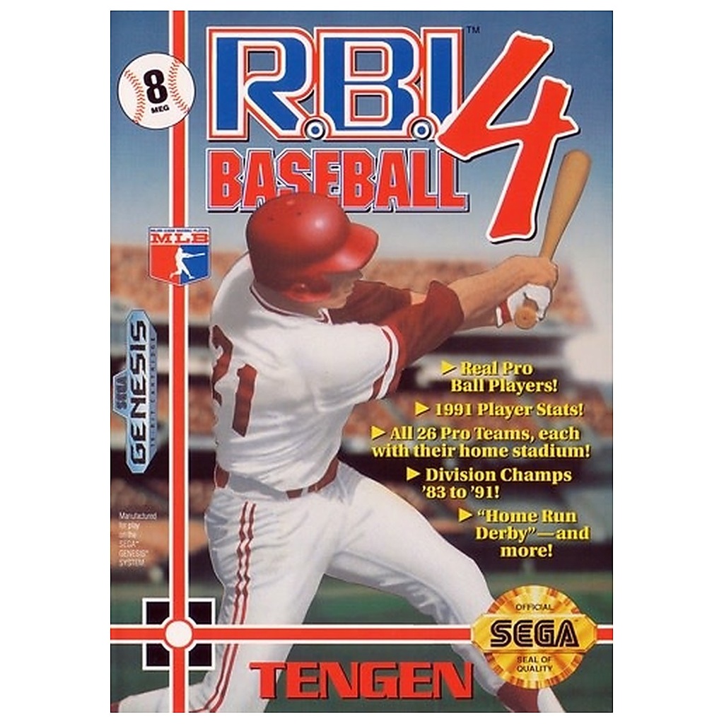SGU-RBI BASEBALL 4 (CARTRIDGE)