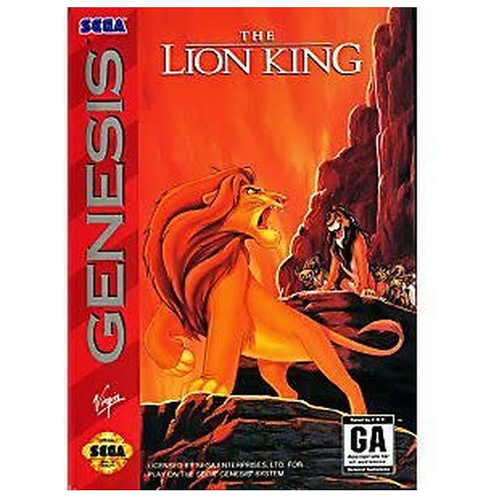 SGU-THE LION KING (BOXED NO MANUAL)