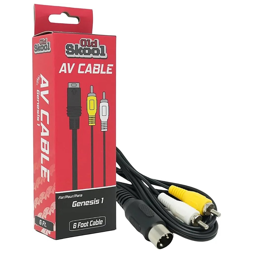 OLD SKOOL AV CABLE FOR GENESIS 1