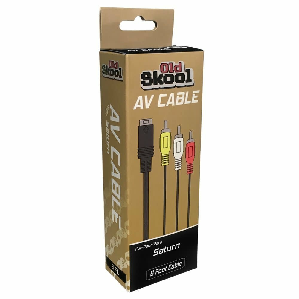 OLD SKOOL AV CABLE FOR SEGA SATURN