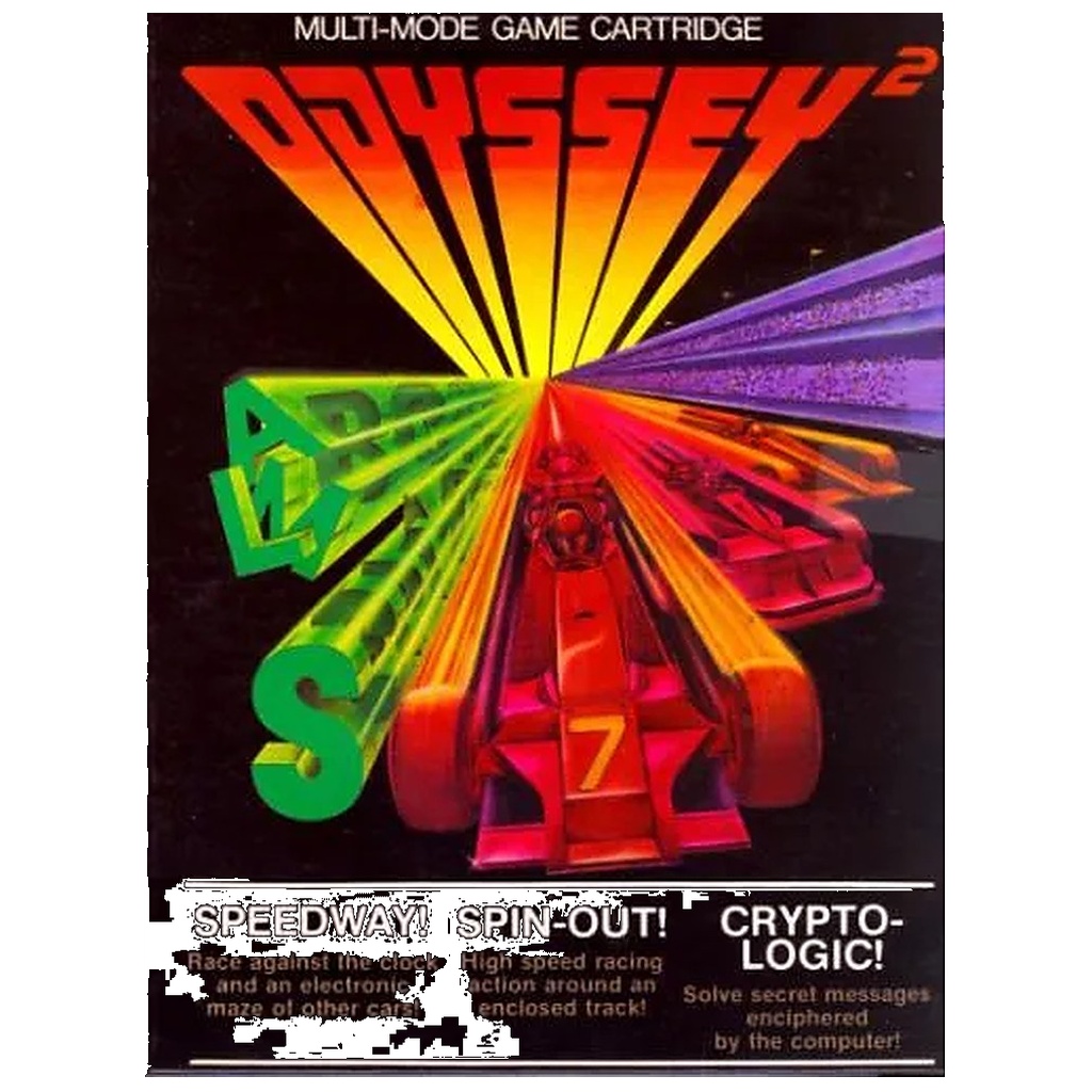 OD2U-SPEEDWAY & SPINOUT & CRYPTO-LOGIC (BOXED)