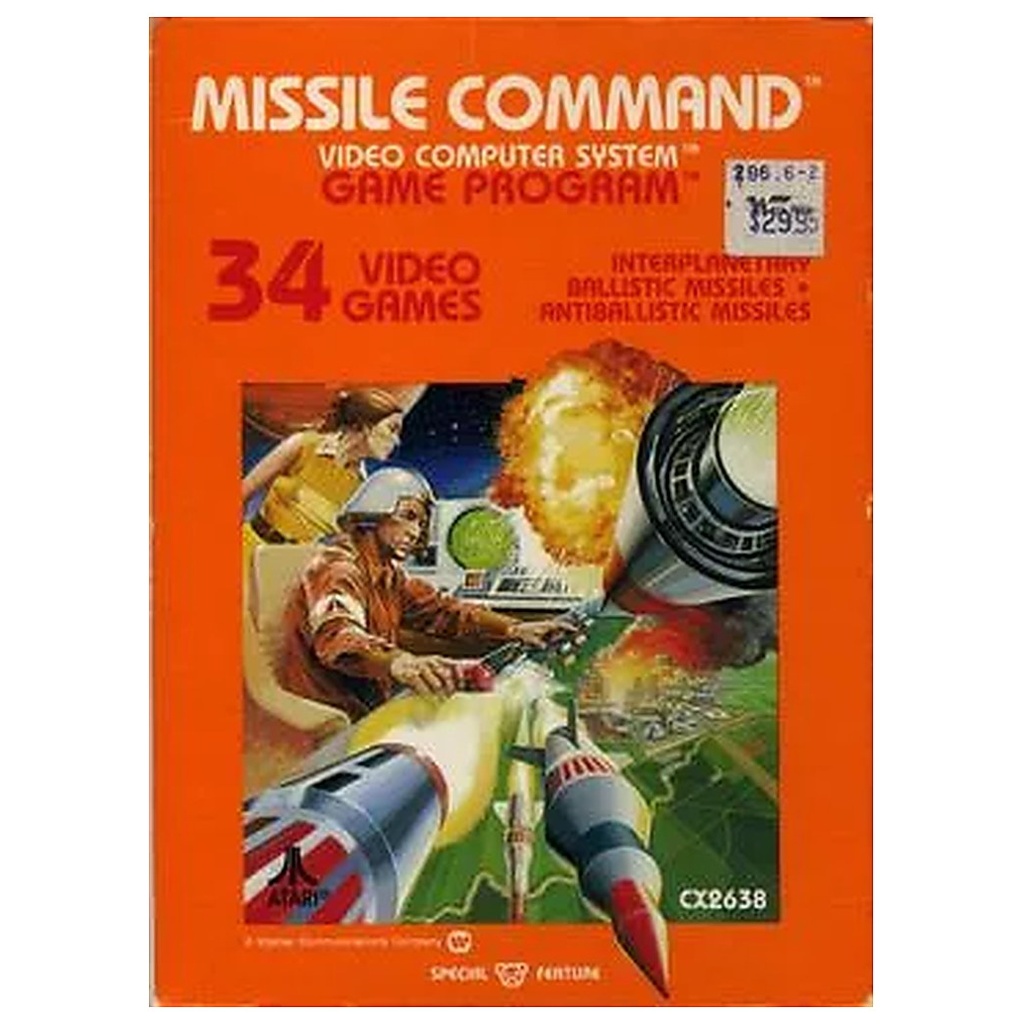 ATARIU-MISSILE COMMAND (CART ONLY)