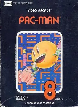 ATARIU-PAC-MAN (CART ONLY TELEGAMES)
