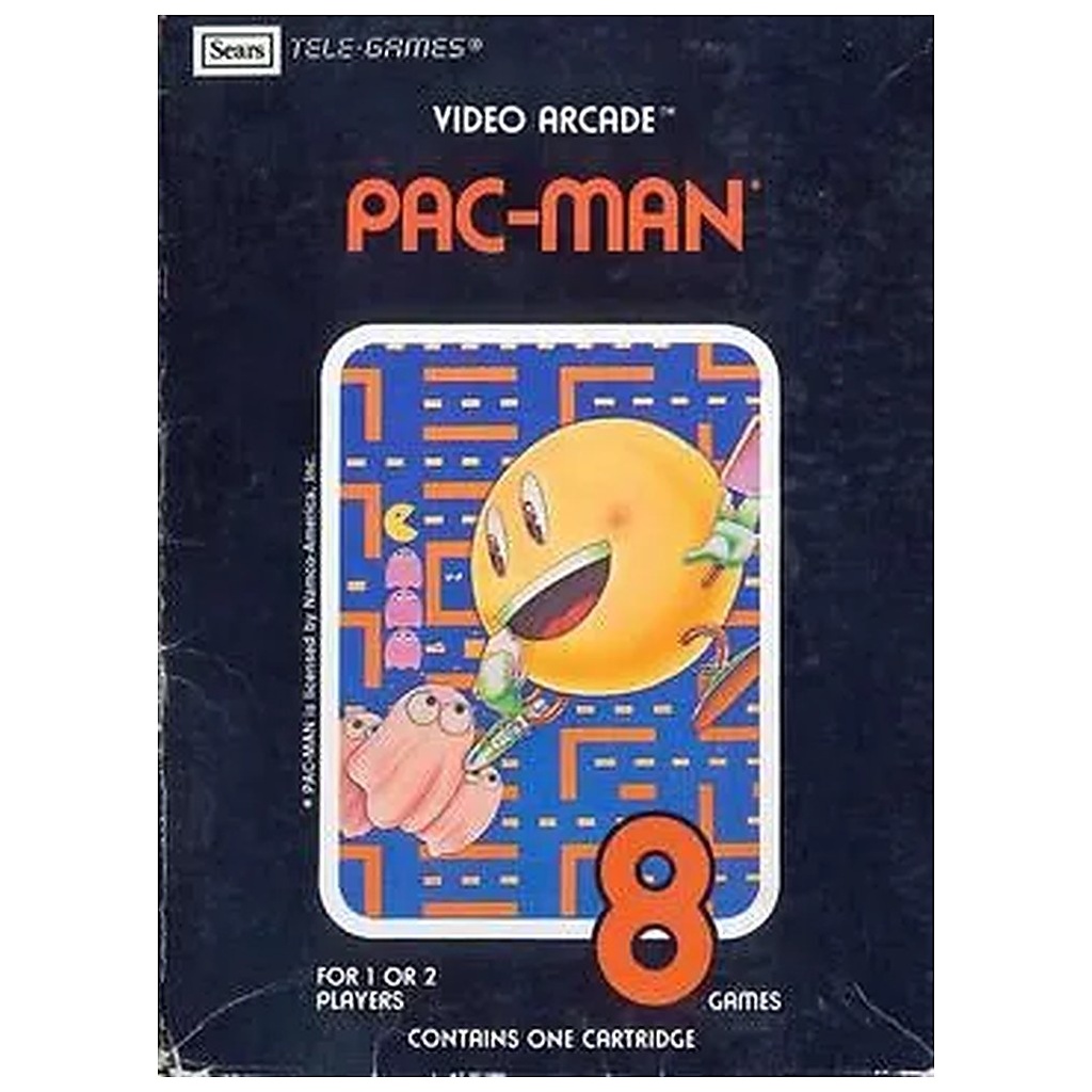 ATARIU-PAC-MAN (CART ONLY TELEGAMES)