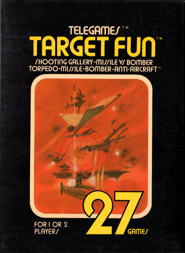 ATARIU-TARGET FUN (CART ONLY TELEGAMES TEXT LABEL)