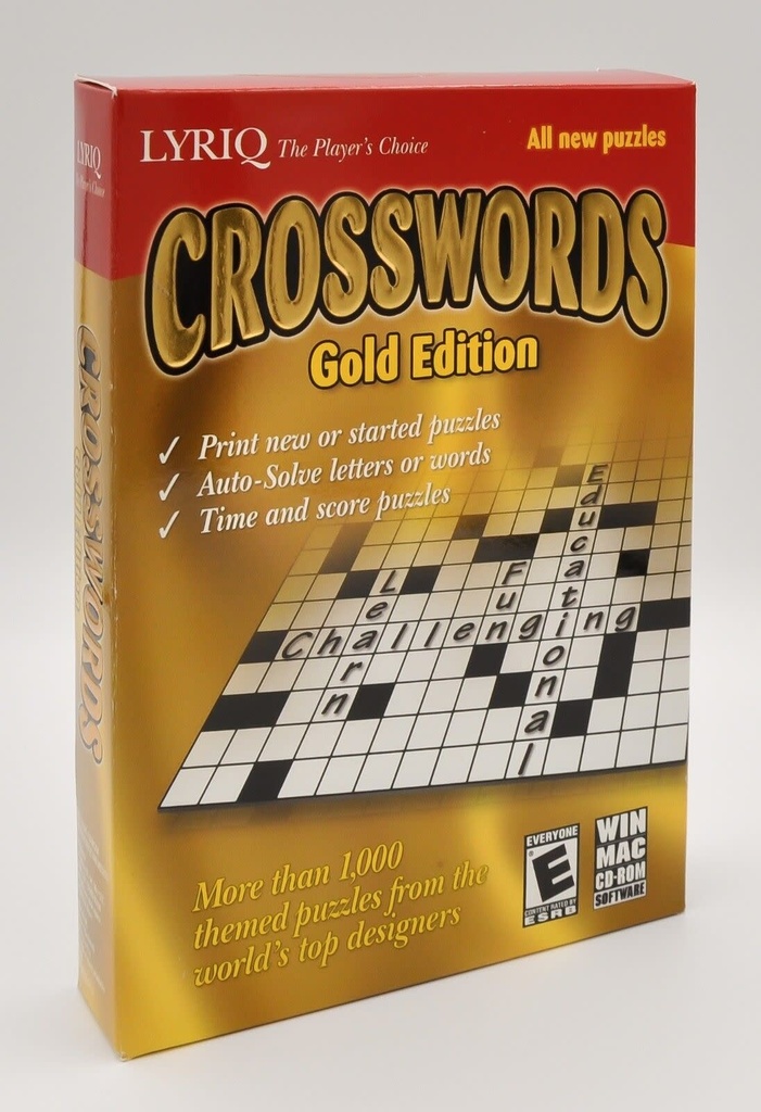 PC-CROSSWORDS GOLD EDITION