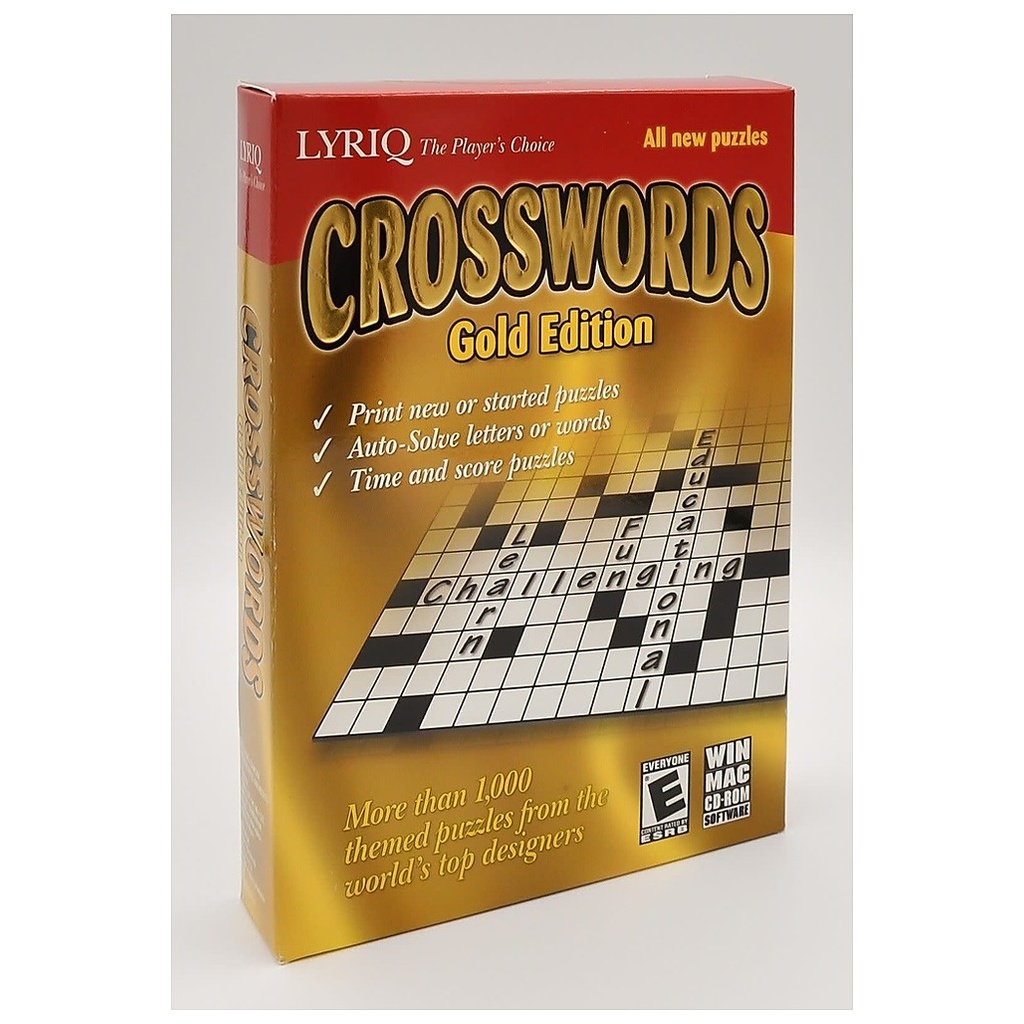 PC-CROSSWORDS GOLD EDITION