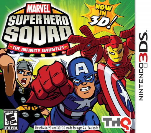 3DSU-MARVEL SUPERHERO SQUAD (CARTRIDGE)