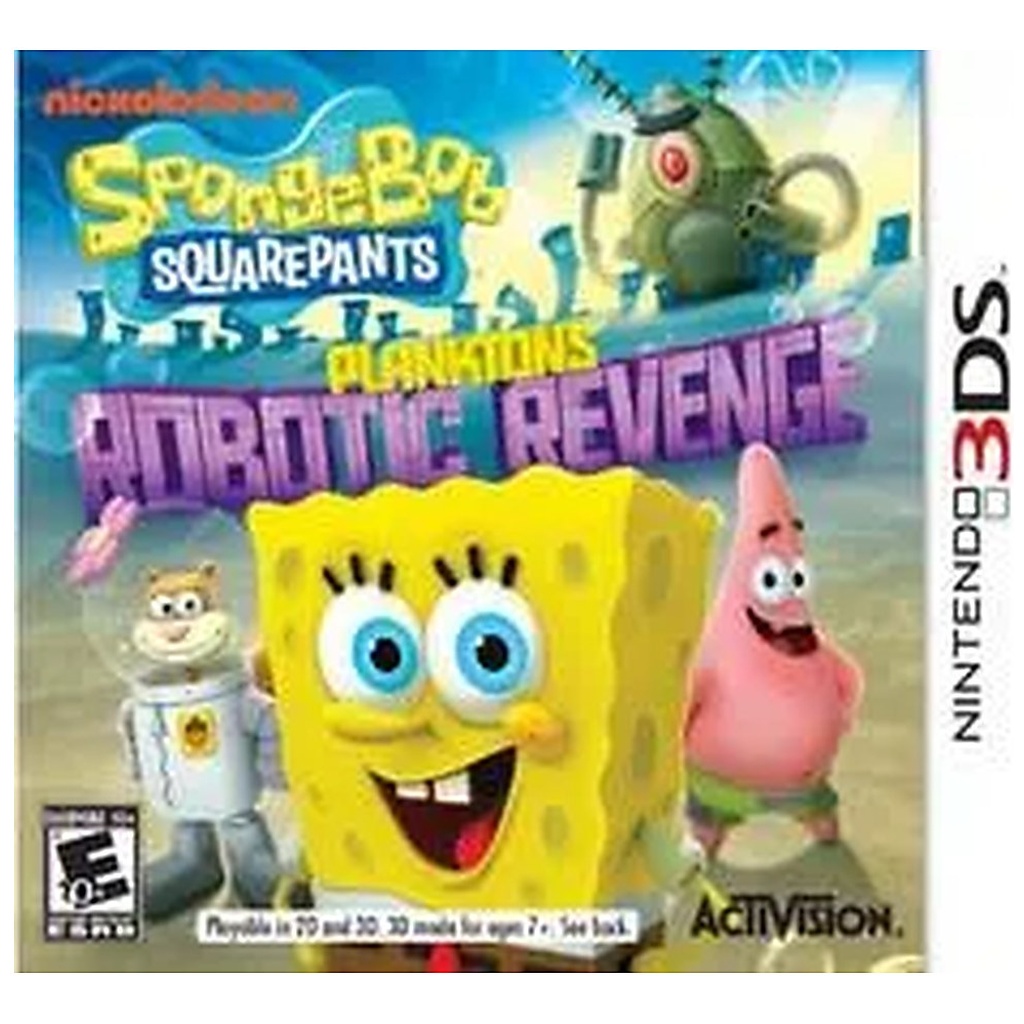 3DSU-SPONGEBOB PLANKTON'S ROBOTIC REVENGE