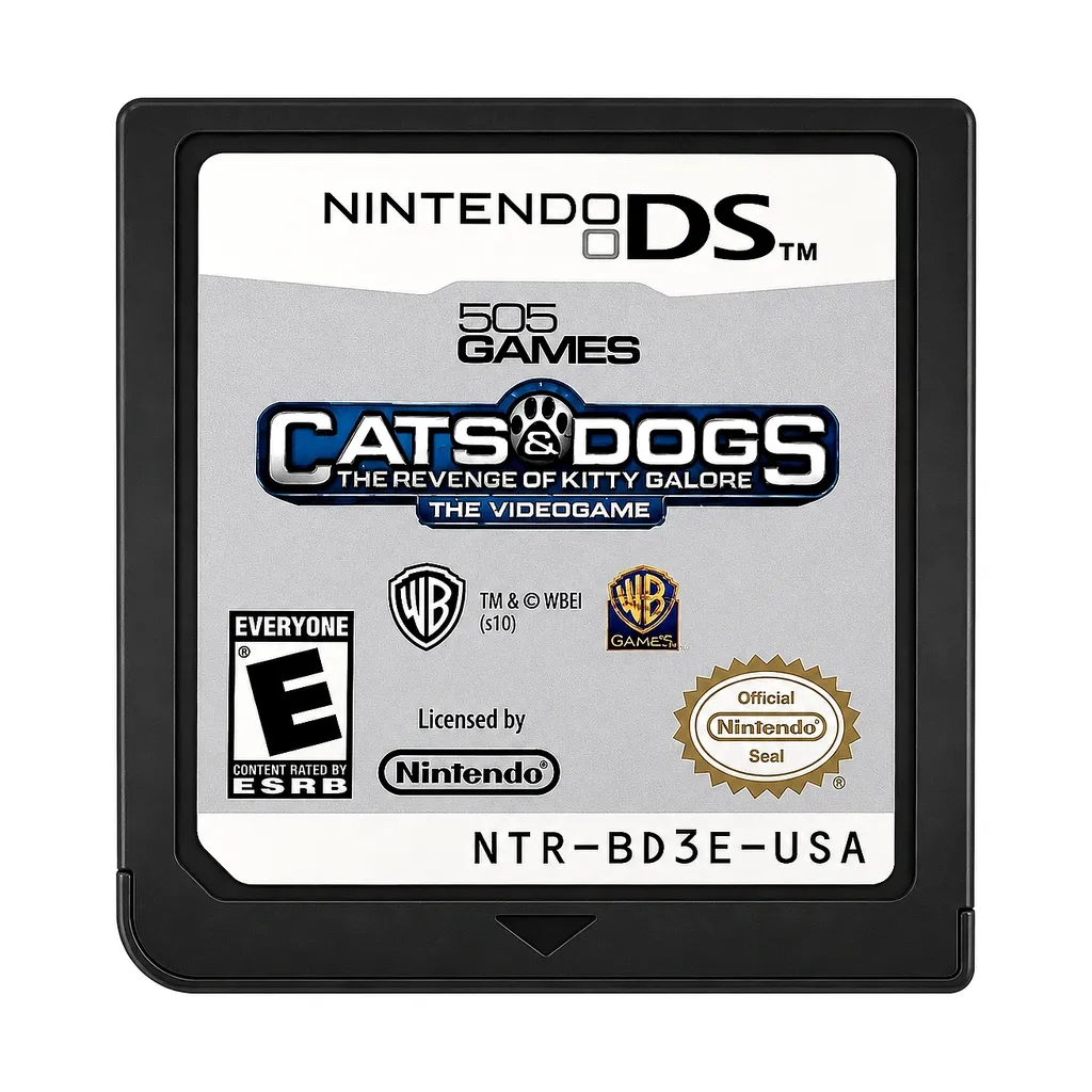 DSU-CATS & DOGS: THE REVENGE OF KITTY GALORE (CHIP ONLY)