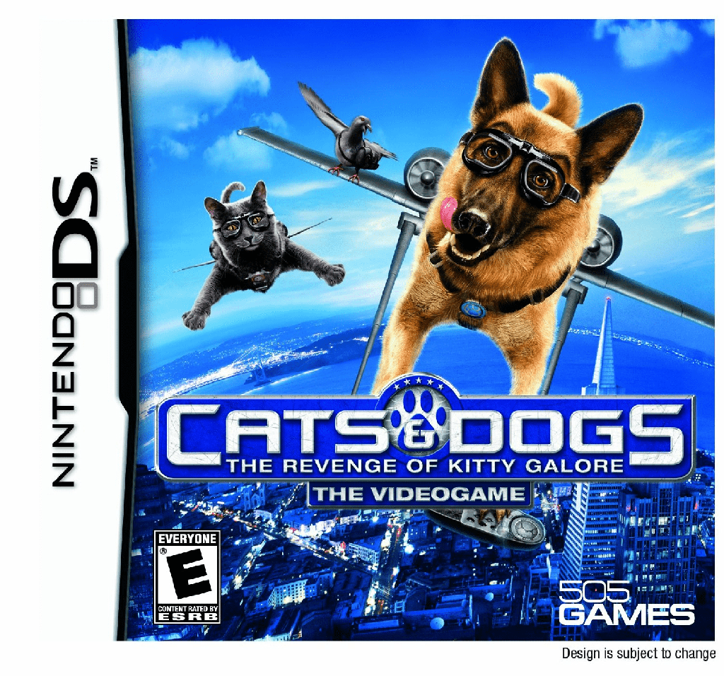 DSU-CATS & DOGS: THE REVENGE OF KITTY GALORE (CHIP ONLY)