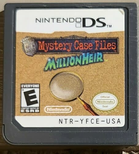 DSU-MYSTERY CASE FILES MILLIONHEIR (CHIP ONLY)