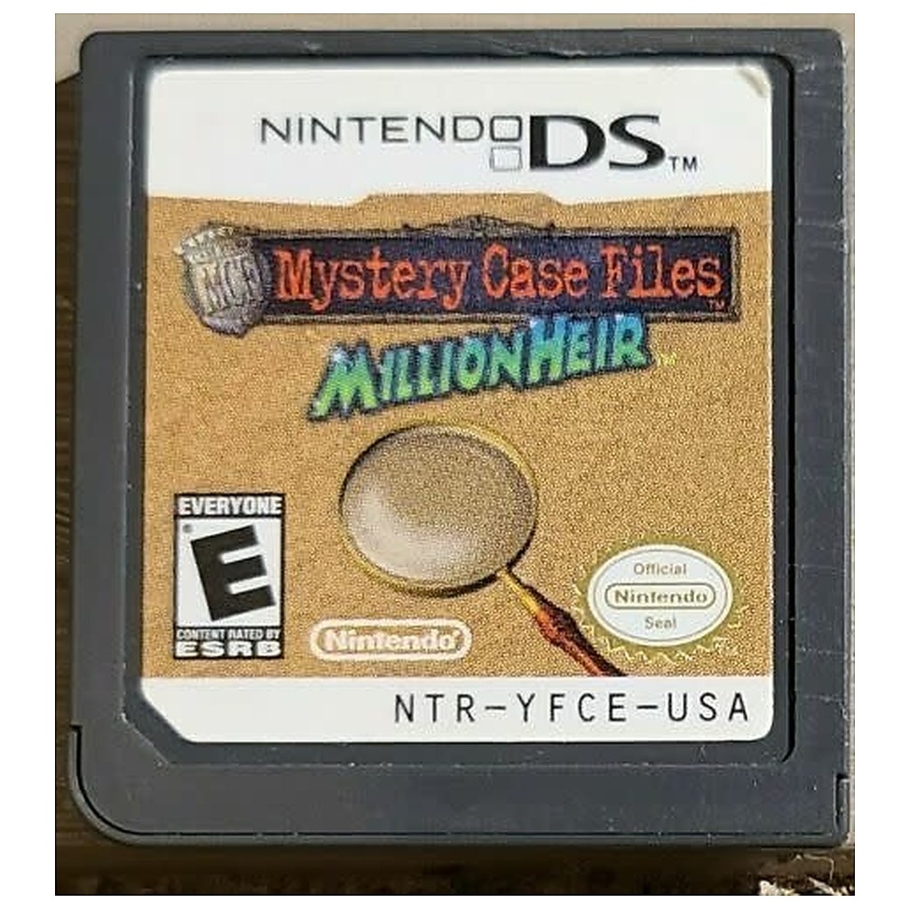 DSU-MYSTERY CASE FILES MILLIONHEIR (CHIP ONLY)