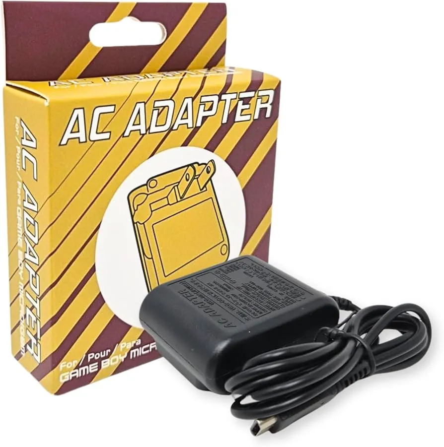 [210000030338] OLD SKOOL AC ADAPTER FOR GAME BOY MICRO