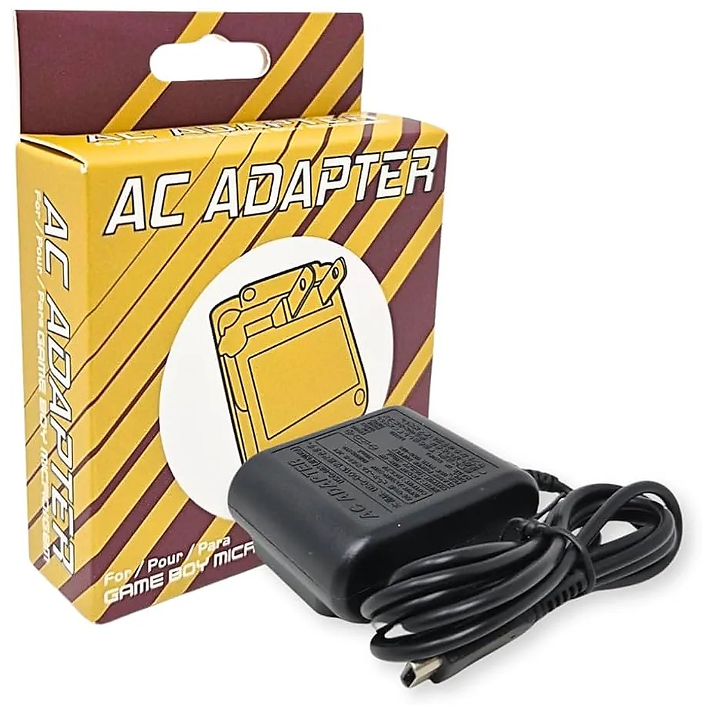 [210000030338] OLD SKOOL AC ADAPTER FOR GAME BOY MICRO