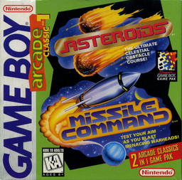 GBU-ARCADE CLASSIC: ASTEROIDS AND MISSILE COMMAND