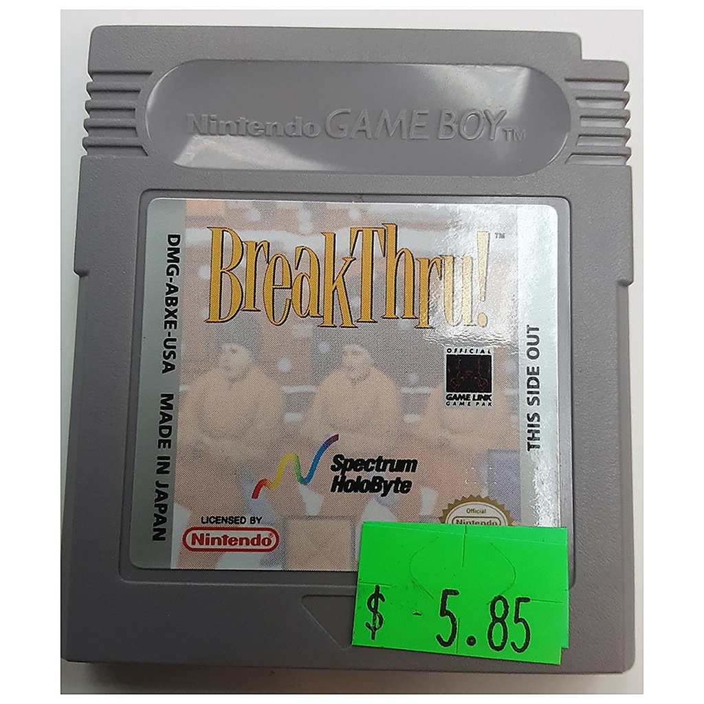 [210000001562] GBU-BREAKTHRU! (CARTRIDGE)