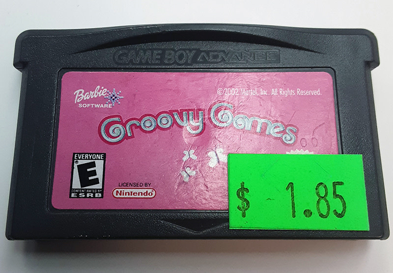 GBAU-BARBIE GROOVY GAMES (CARTRIDGE)