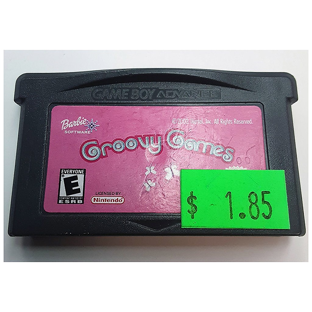 GBAU-BARBIE GROOVY GAMES (CARTRIDGE)