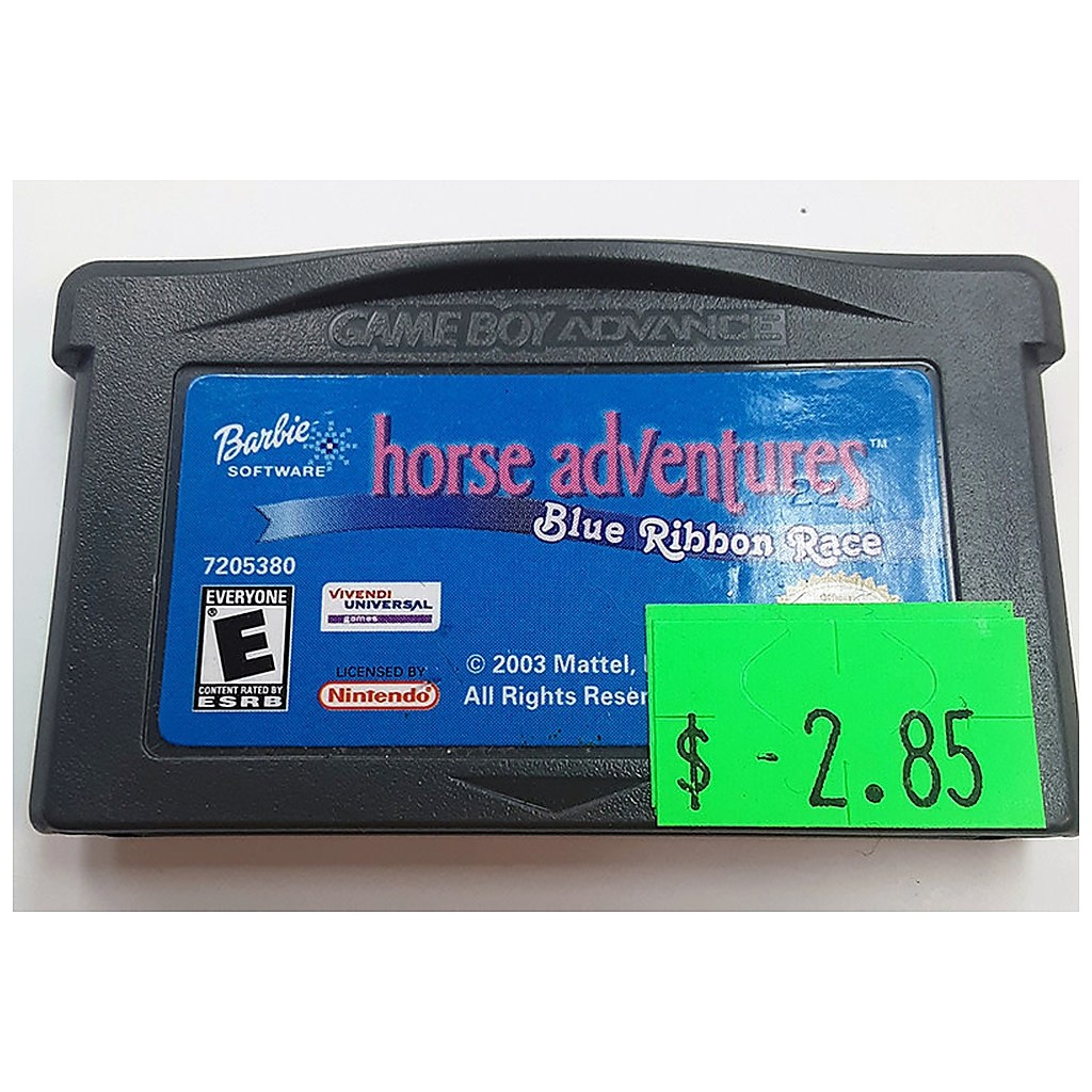 GBAU-BARBIE HORSE ADVENTURES BLUE RIBBON RACE (CARTRIDGE)