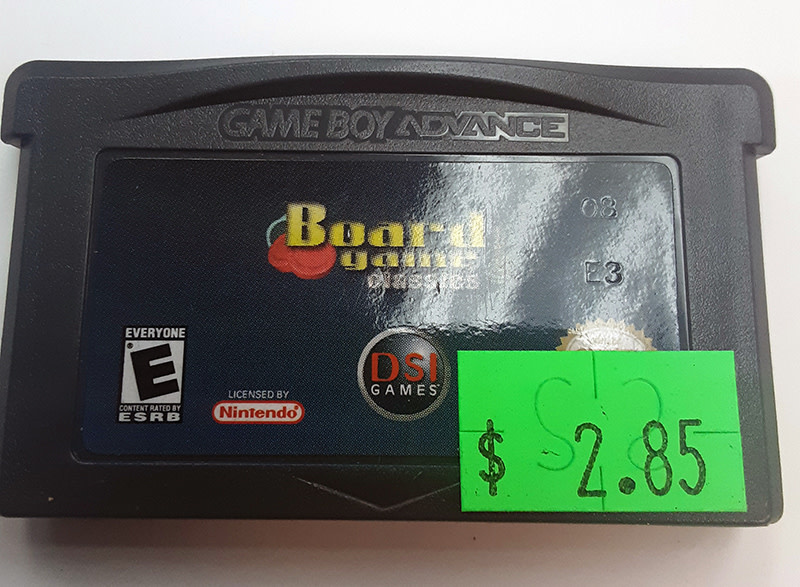 GBAU-BOARD GAME CLASSICS (CARTRIDGE)