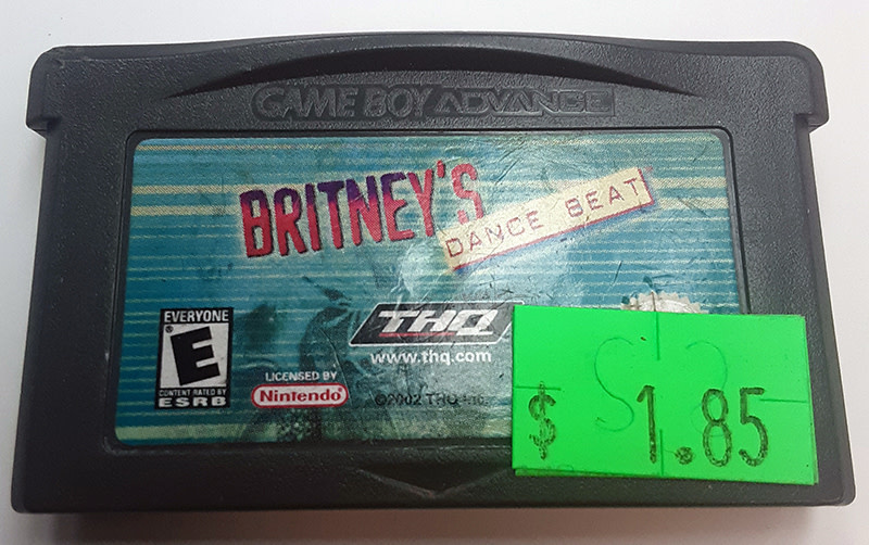 GBAU-BRITNEY'S DANCE BEAT (CARTRIDGE)