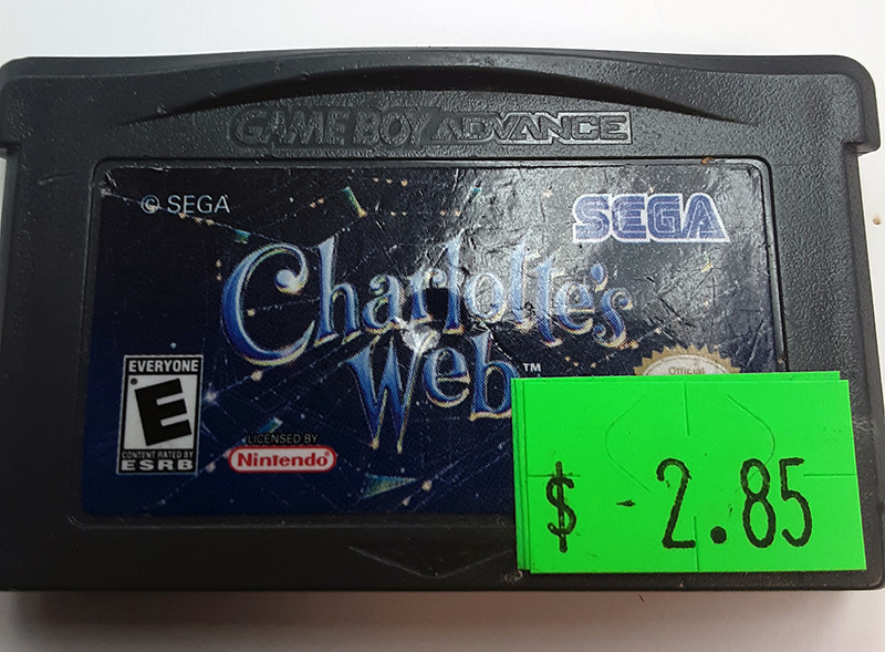 GBAU-CHARLOTTE'S WEB (CARTRIDGE)