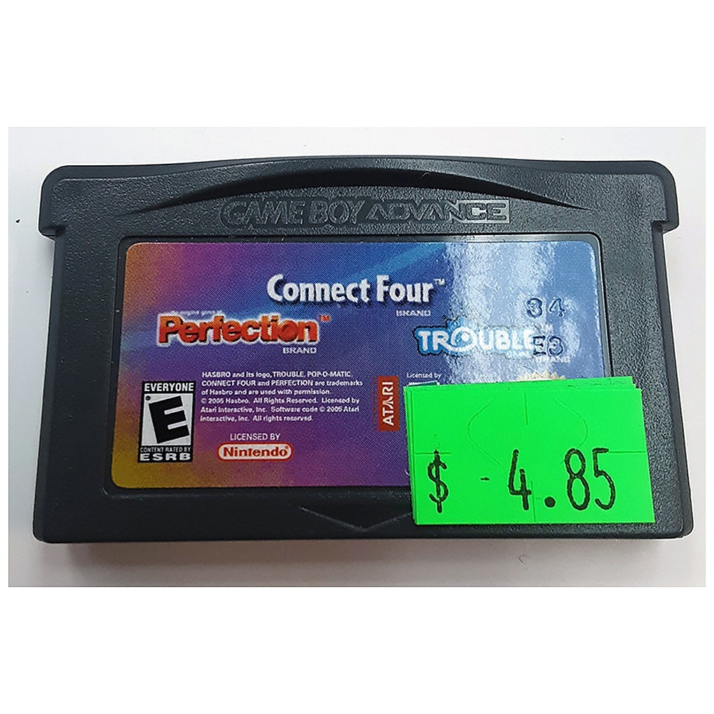GBAU-CONNECT FOUR / PERFECTION / TROUBLE (CARTRIDGE)
