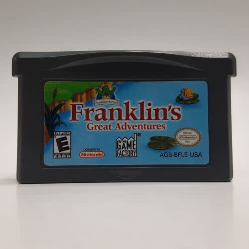 GBAU-FRANKLIN'S GREAT ADVENTURES (CARTRIDGE)