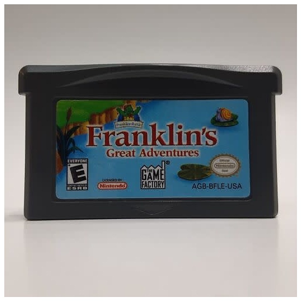 GBAU-FRANKLIN'S GREAT ADVENTURES (CARTRIDGE)
