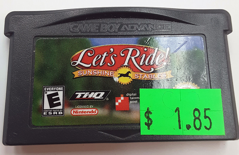 GBAU-LET'S RIDE! SUNSHINE STABLES (CARTRIDGE)