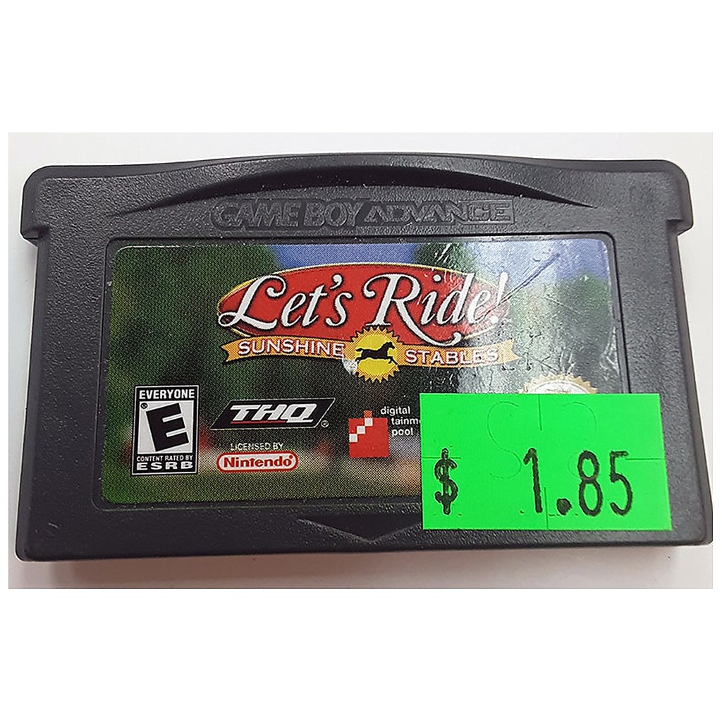 GBAU-LET'S RIDE! SUNSHINE STABLES (CARTRIDGE)