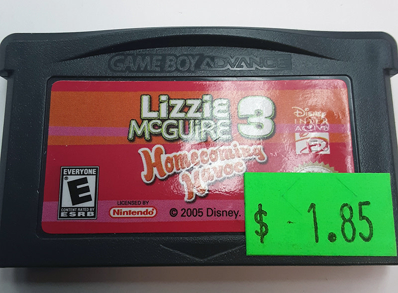 GBAU-LIZZIE MCGUIRE 3 HOMECOMING HAVOK (CARTRIDGE)
