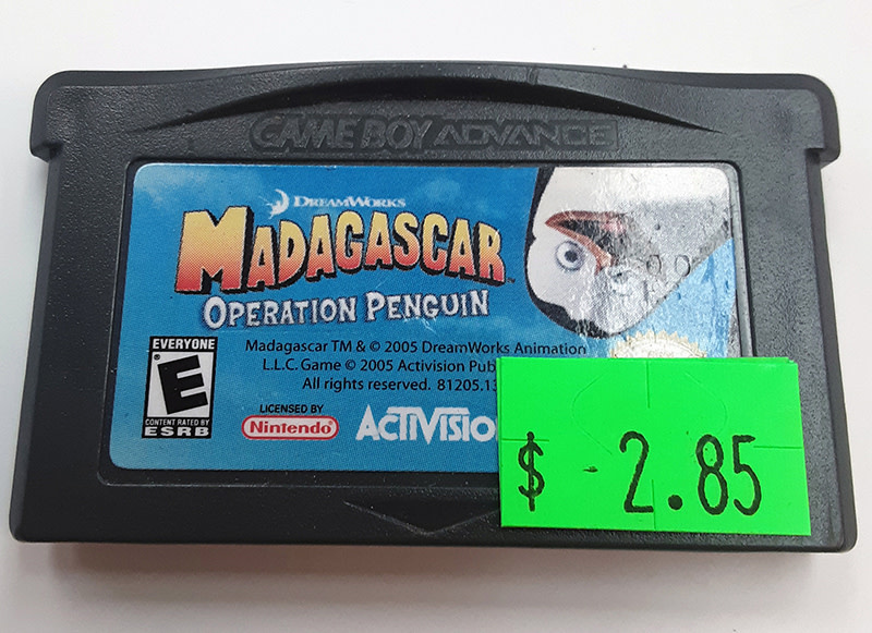 GBAU-MADAGASCAR OPERATION PENGUIN (CARTRIDGE)