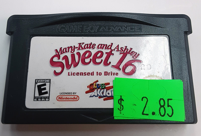 GBAU-MARY-KATE AND ASHLEY SWEET 16 LICENSED TO DRIVE (CARTRIDGE)