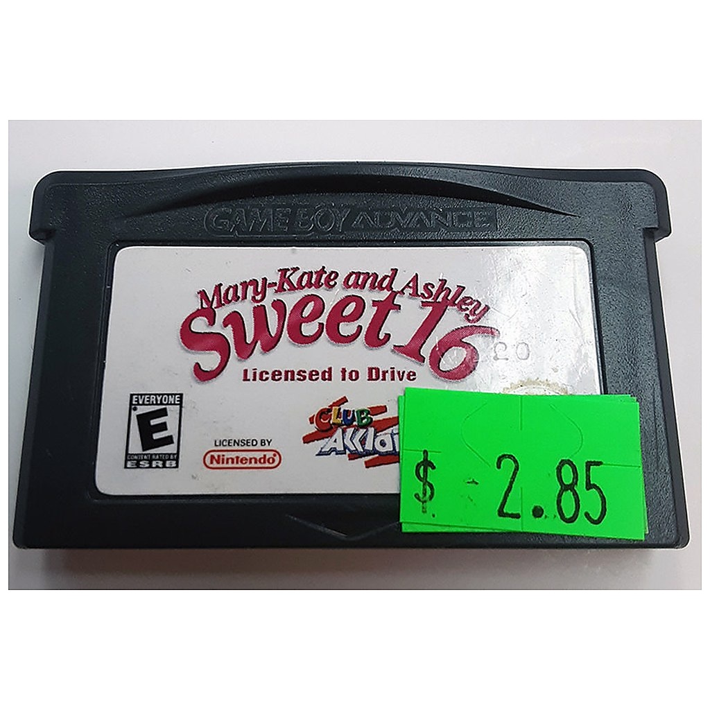 GBAU-MARY-KATE AND ASHLEY SWEET 16 LICENSED TO DRIVE (CARTRIDGE)