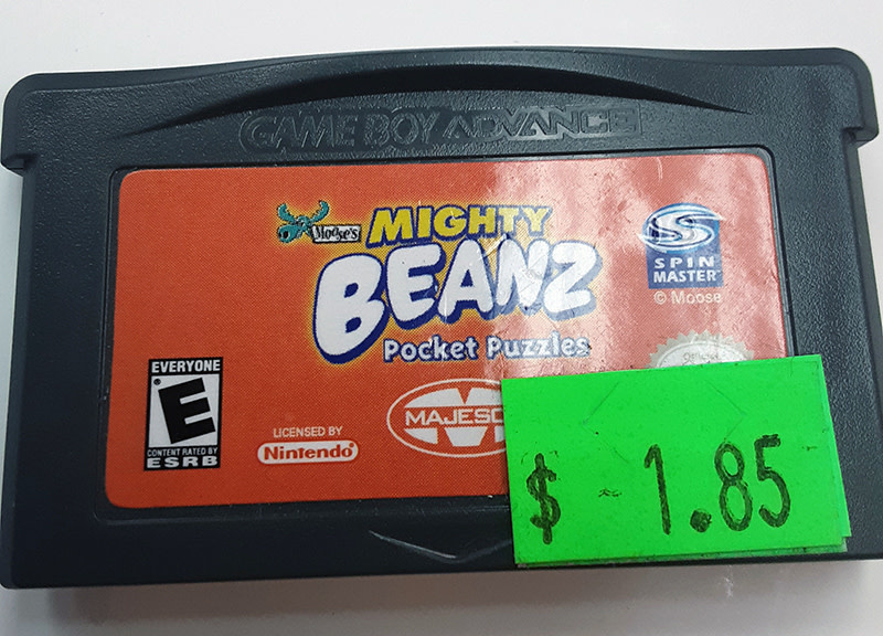 GBAU-MIGHTY BEANZ POCKET PUZZLES (CARTRIDGE)
