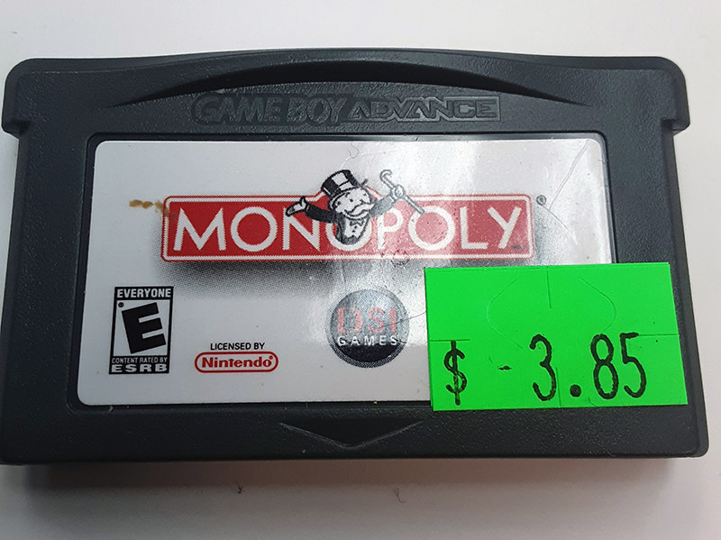 GBAU-MONOPOLY (CARTRIDGE)