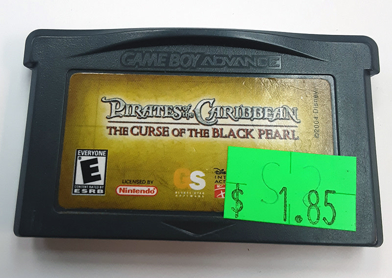 GBAU-PIRATES OF THE CARIBBEAN THE CURSE OF THE BLACK PEARL (CARTRIDGE)