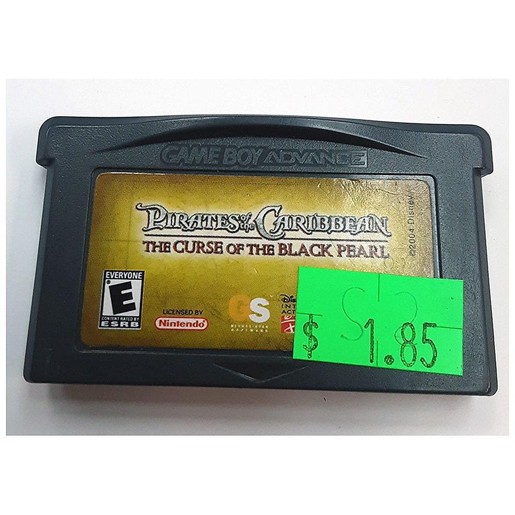 [210000031366] GBAU-PIRATES OF THE CARIBBEAN THE CURSE OF THE BLACK PEARL (CARTRIDGE)