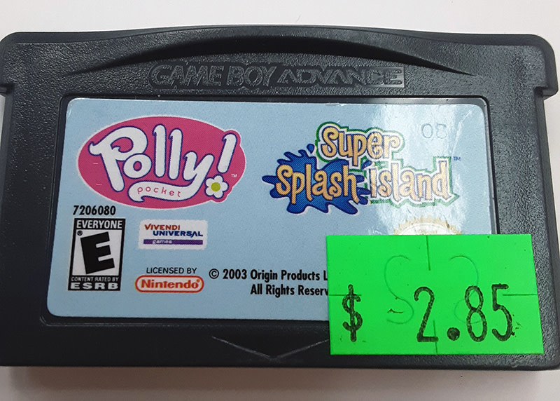 GBAU-POLLY POCKET SUPER SPLASH ISLAND (CARTRIDGE)