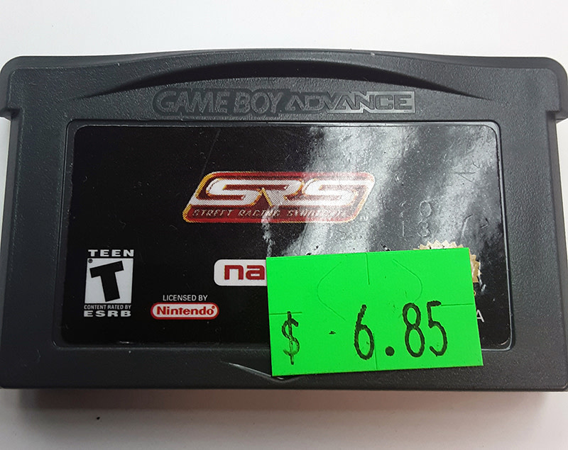 GBAU-SRS STREET RACING SYNDICATE (CARTRIDGE)
